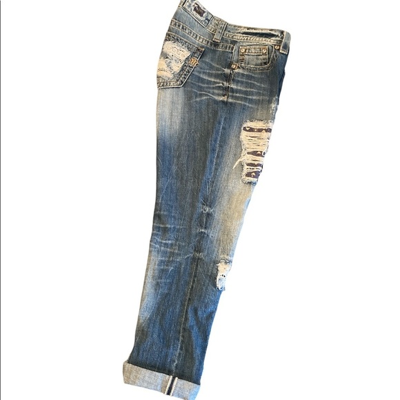🎉HP🎉 MISS ME American Roadside Boyfriend Jean - size womens 29” waist - Picture 4 of 15